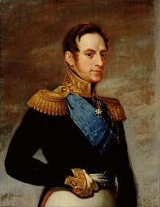 Retrato del Zar Nicolás I (1796-1855) 1826